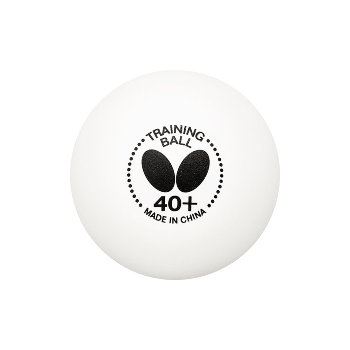 Table Tennis Training Ball 40+ White